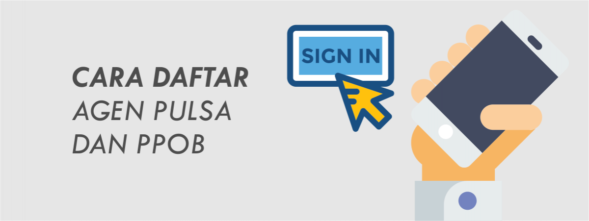 cara daftar agen pulsa dan ppob