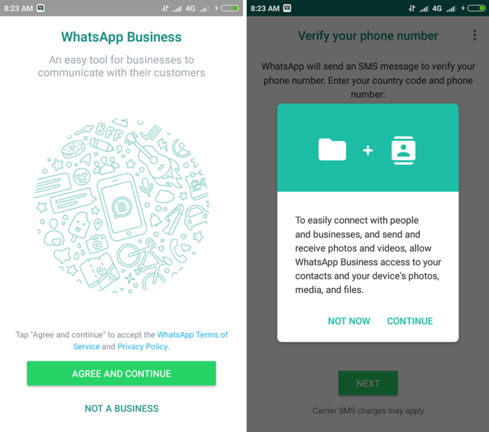 cara membuat whatsapp bisnis