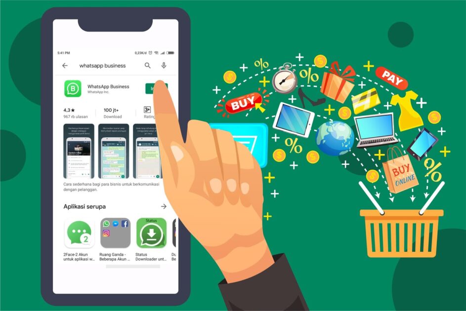 cara membuat whatsapp bisnis